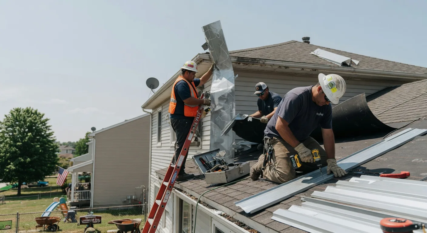 Metal Roof Repair in Land O Lakes, WI